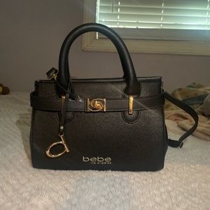 Black Bebe Los Angeles mini purse